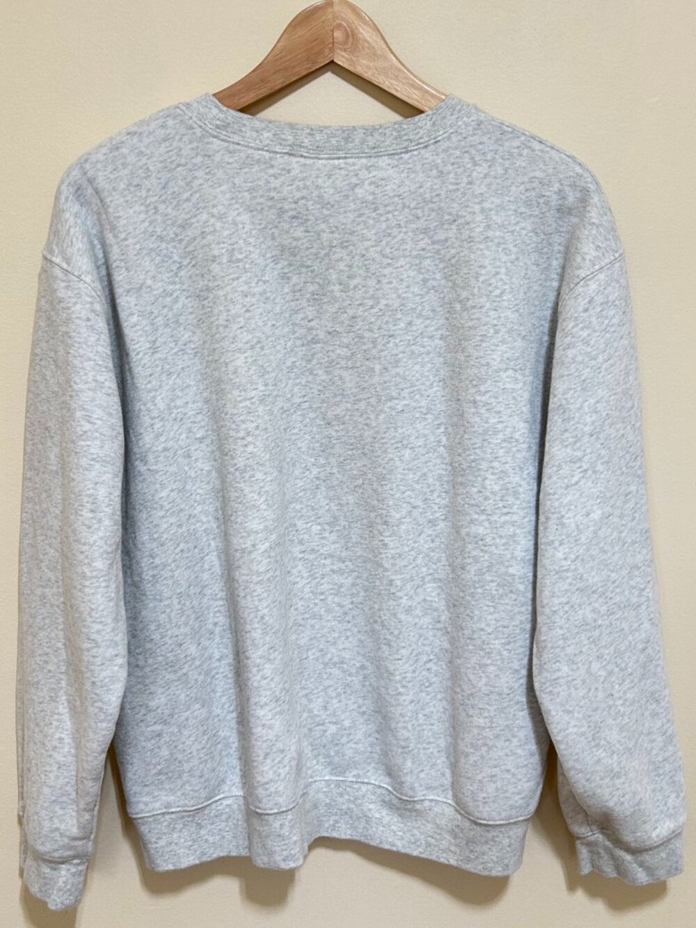Levi's Sweatshirt With Floral Brand Graphic Heathered Gray Size M - Picture 2 of 8